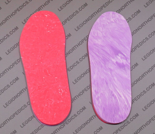 Swirl Foam Insoles 1/4" thick Bi-Color - Image 2
