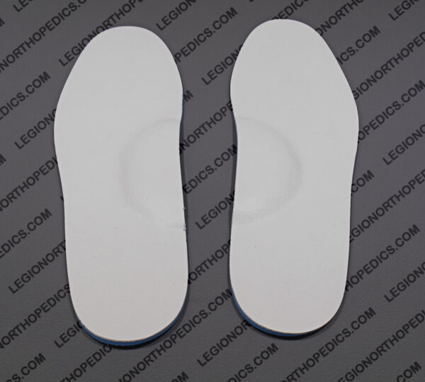 Vinyl & Foam Insoles With Arch Support 1/4" Full-Length