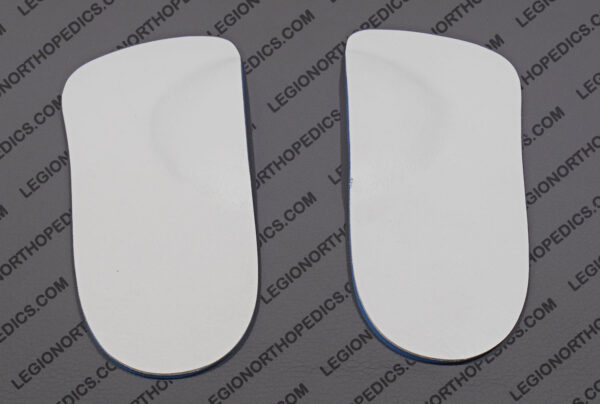 Vinyl & Foam Insoles With Arch Support 1/8" Met Head-Length